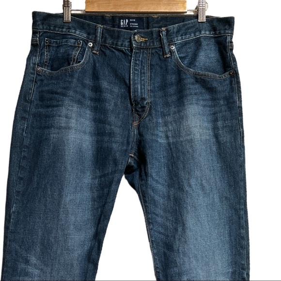 GAP DENIM STRAIGHT‎ VINTAGE MEN’S JEANS SIZE 36x32 - Picture 4 of 15